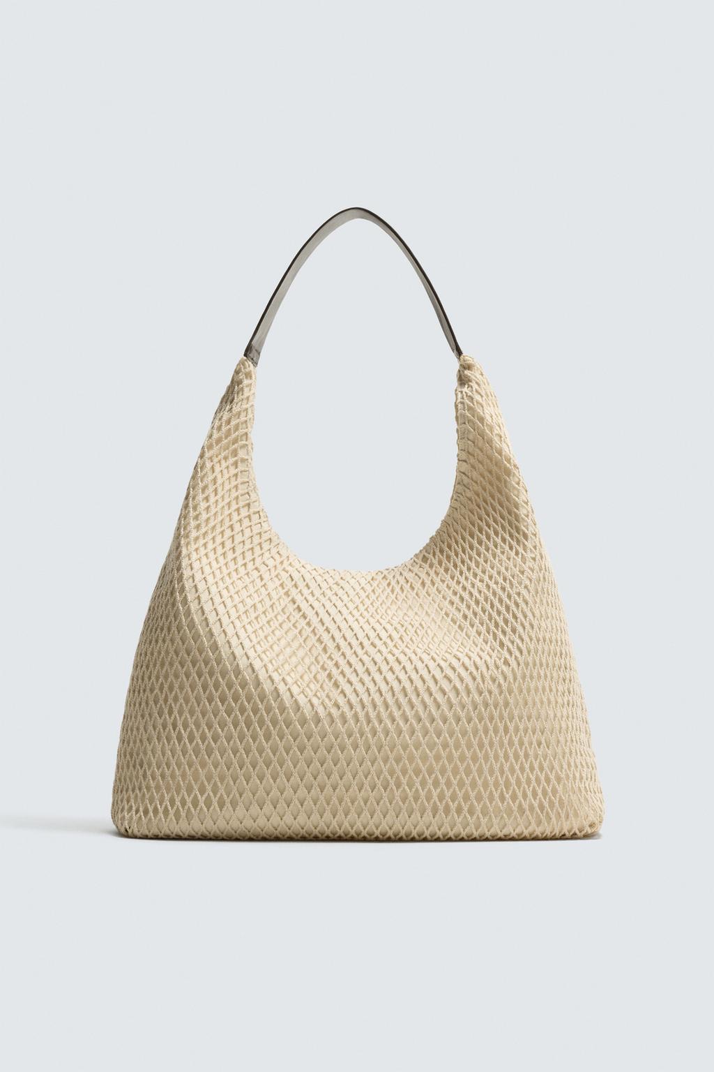 WOVEN SHOPPER BAG