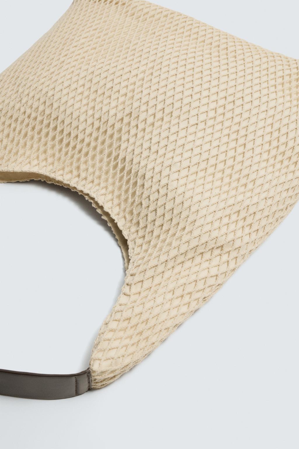 WOVEN SHOPPER BAG