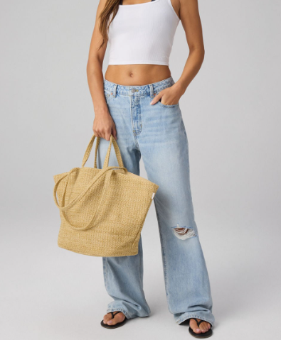 The Raffia Beach Bag