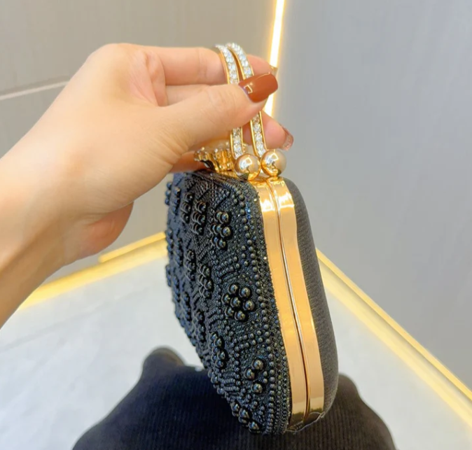 Pearl Clutch Bag