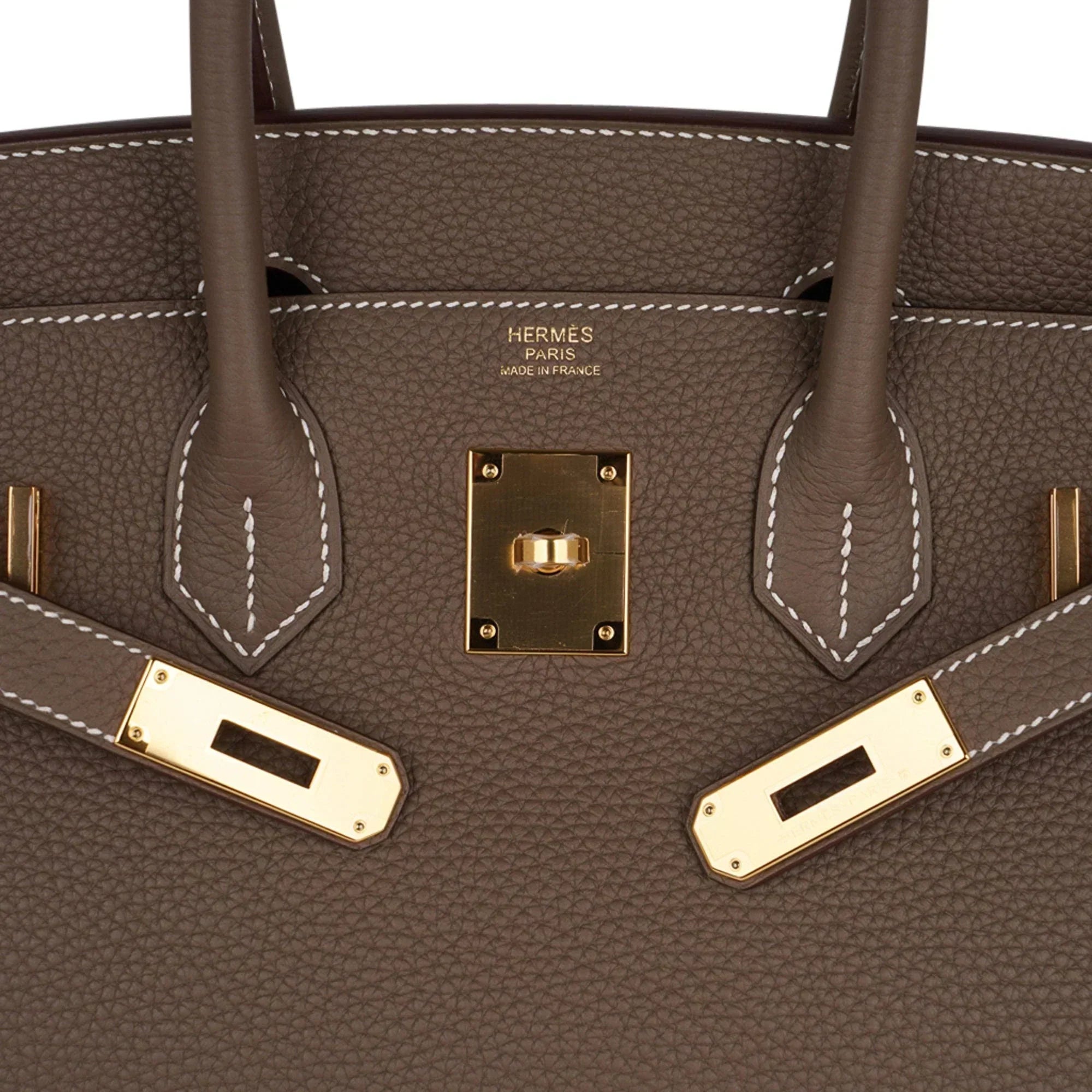 Birkin 30 Bag Etoupe (Taupe) Gold Hardware Togo Leather