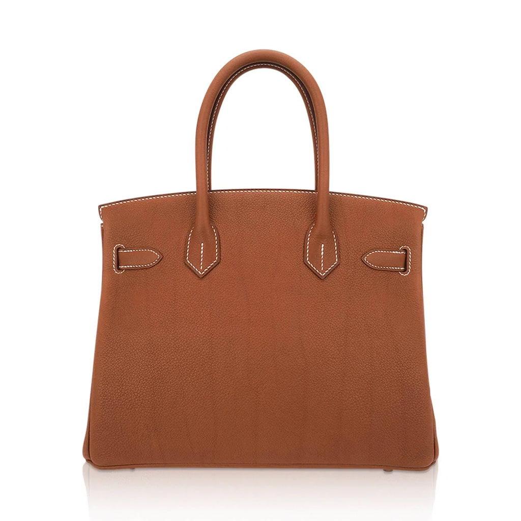Birkin 30 Bag Barenia Faubourg Leather with Gold Hardware
