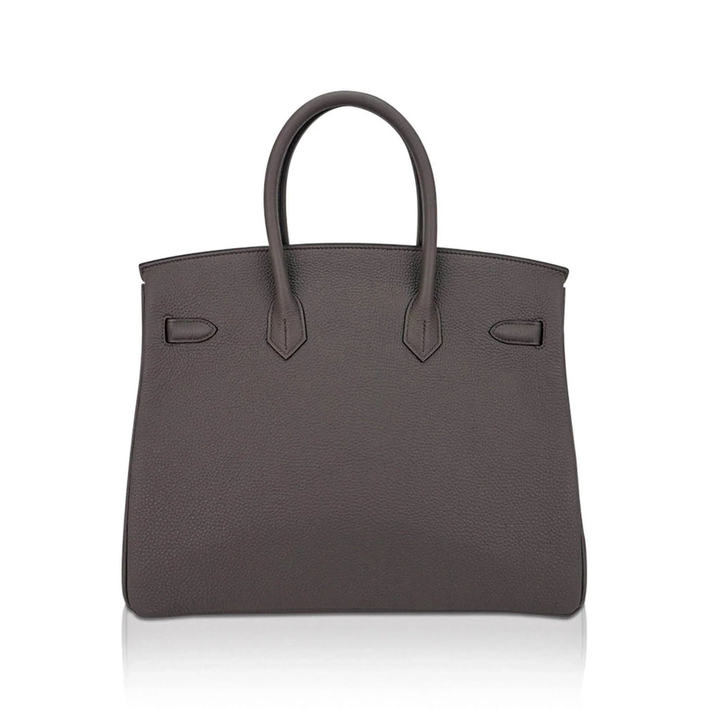 Birkin 35 Bag Etain Togo Leather with Palladium Hardware