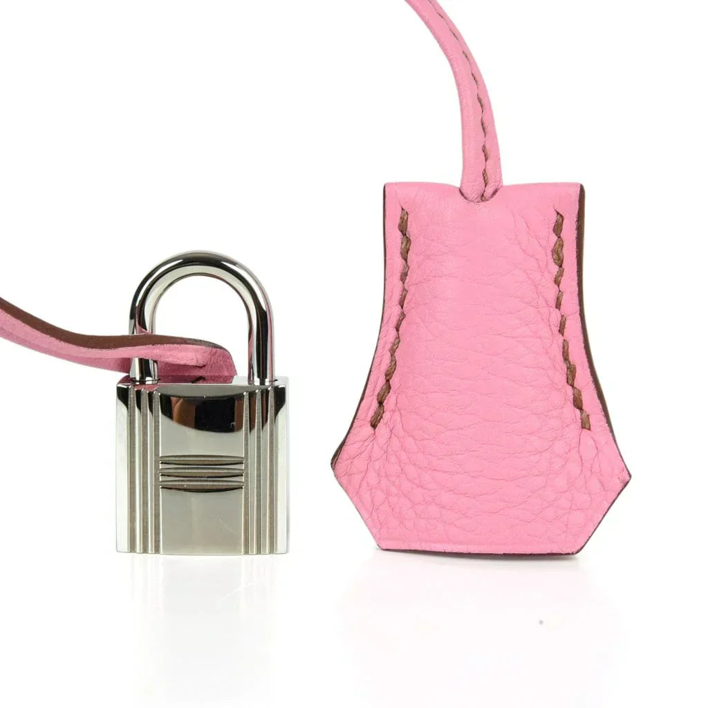 Birkin 35 Bag rare 5P Pink Togo Palladium Hardware
